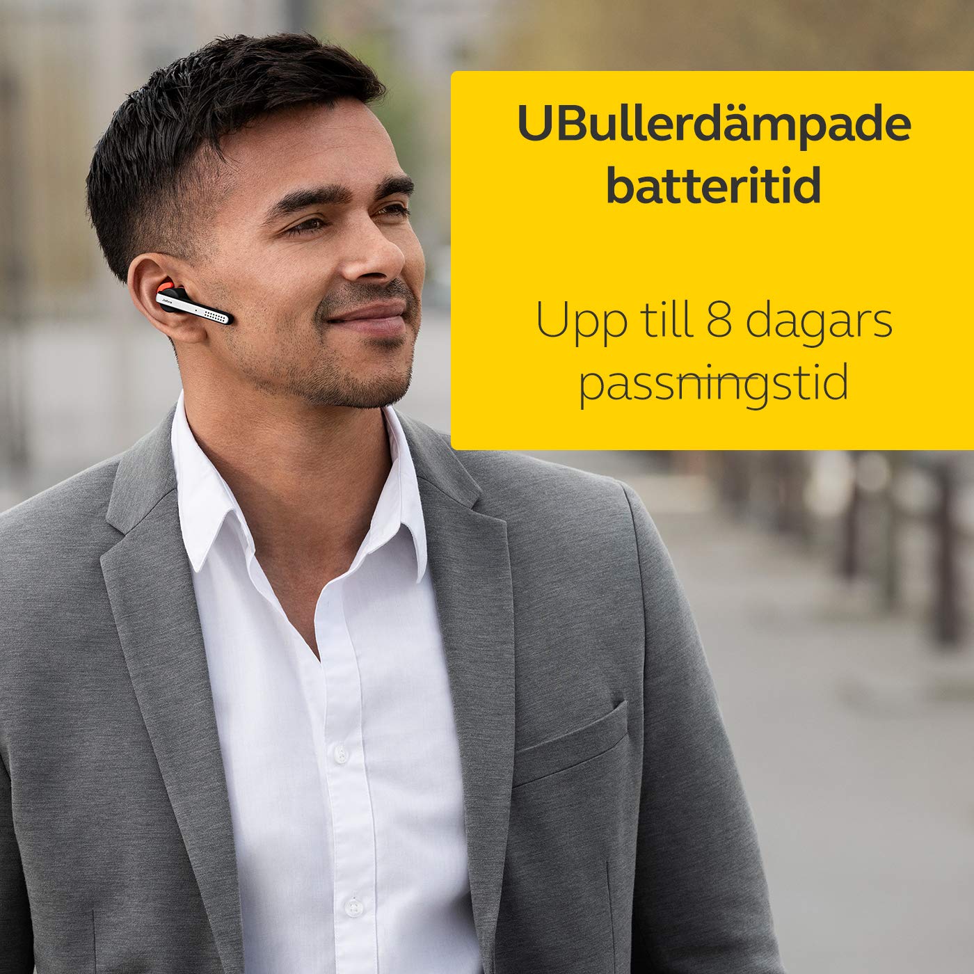 Jabra Talk 45 Mono In-Ear Headset - Wireless Calls and Streaming